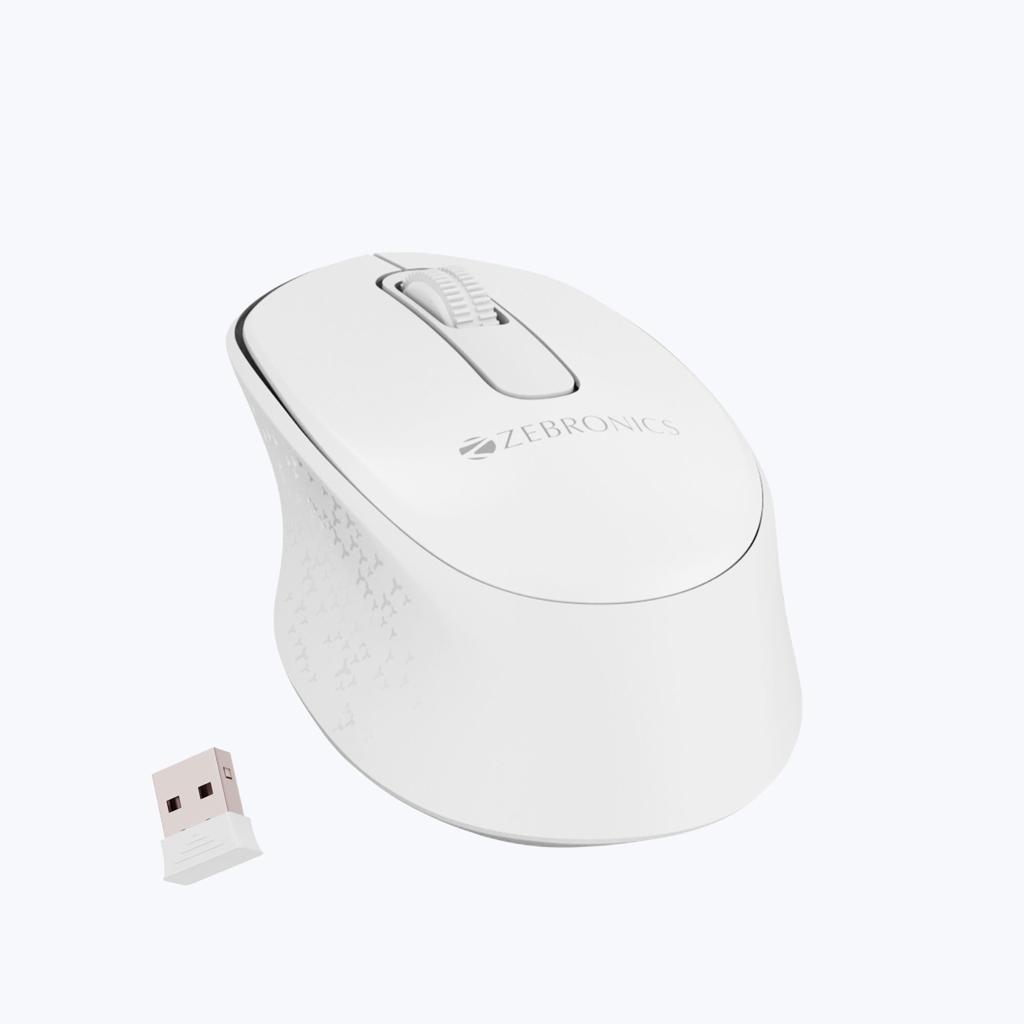 Zebronics Zeb Blanc Slim Mouse